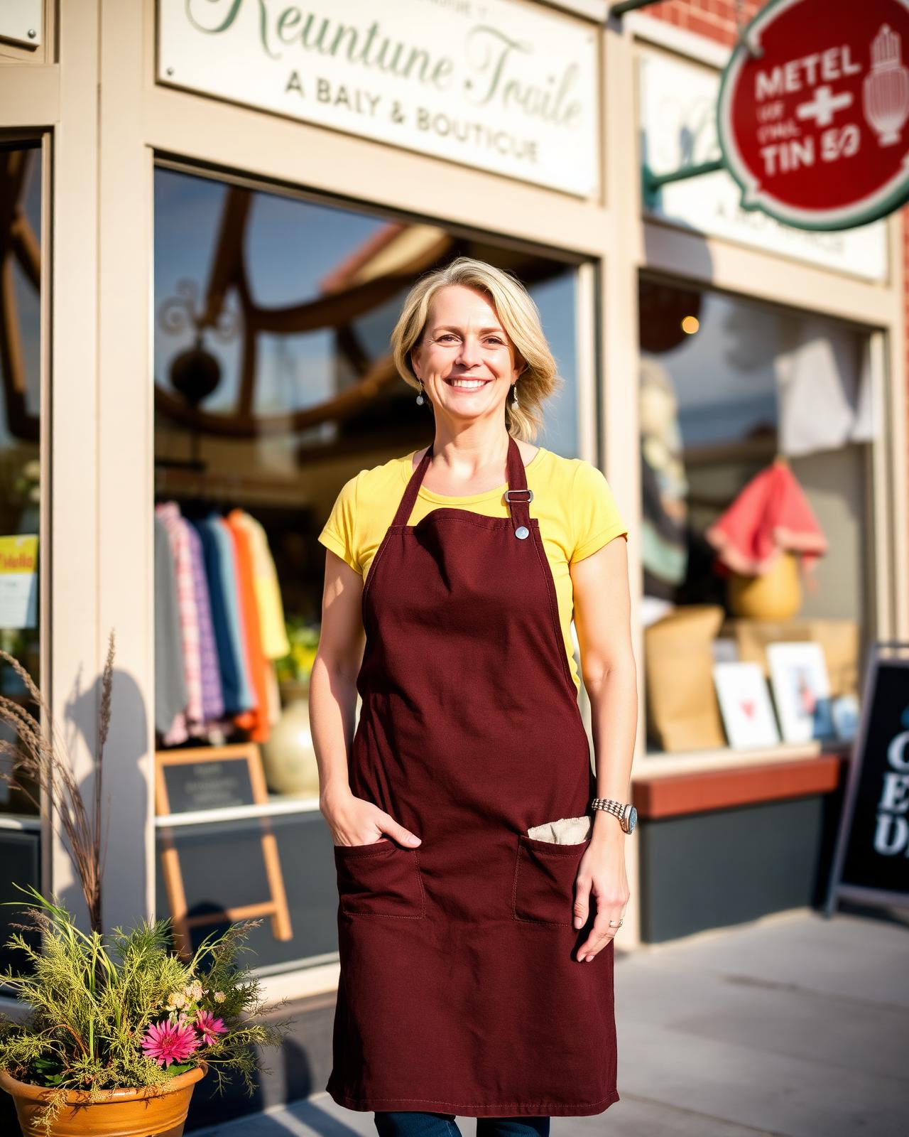 A local Treasure Valley boutique owner outside her shop